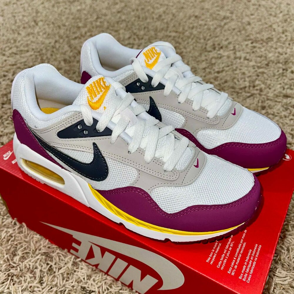 Nike Women’s Air Max Correlate Sneakers Shoes White Rave Purple, Size 8.5 (New) - Picture 5 of 16